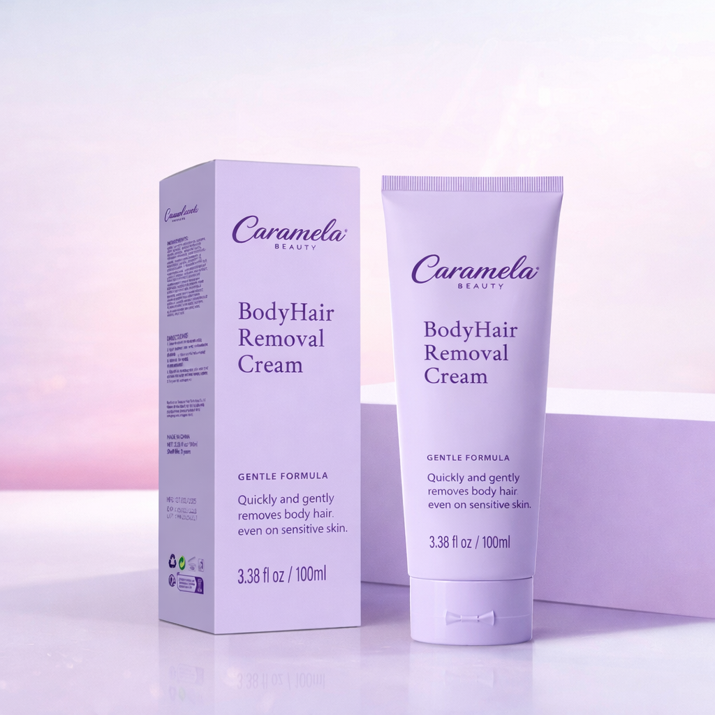Caramela Beauty Body Hair Removal Cream - Gentle Formula