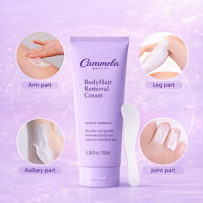 Caramela Beauty Body Hair Removal Cream - Gentle Formula