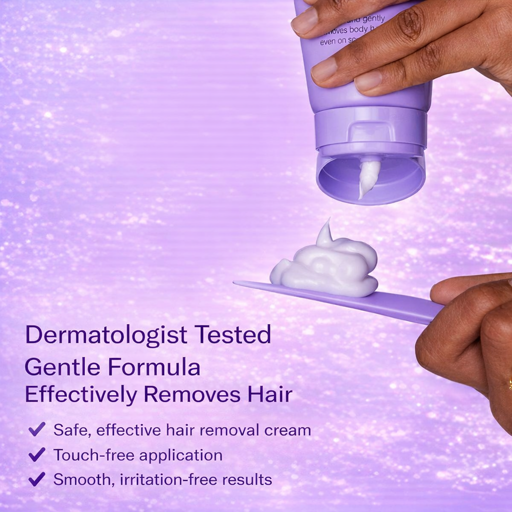 Caramela Beauty Body Hair Removal Cream - Gentle Formula